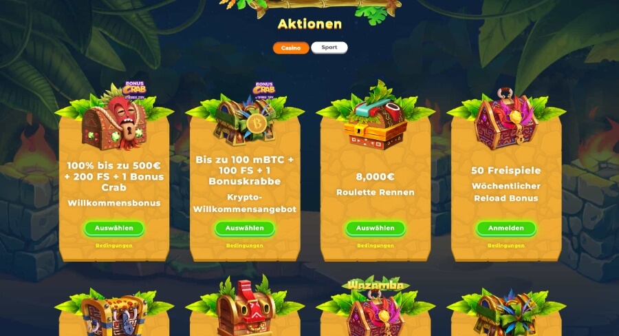 Einzahlungen über Neteller oder Skrill sind von dieser Aktion ausgeschlossen.